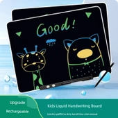 Çocuk LCD Yazı Tahtası - 13 inç Renkli - Şarj Edilebilir Göz Koruma Ekranlı - 3