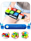 Çocuklar için Eğitici Rubik Küp Oyuncak - Şarj Setli [2 Adet] - 5