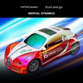 Neon Atalet Drift Araba Oyuncak - Renkli Mavi ve Yeşil - 3