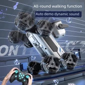Elektrikli Robot Köpek Oyuncağı - Oyun Üç Elektrikli Tek Kontrollü [El Kumandalı] 3 Şarj Edilebilir Pil - 4