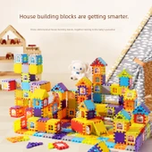 Çocuklar için Büyük Boy Yapı Oyuncakları - Haki (33 Parça) thumbnail 2