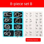 Çin Zeka Oyunu - 8 Parça Set B (Öğretici Dahil) - 1