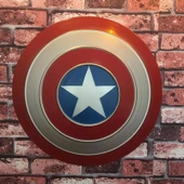 Kaptan Amerika Kalkanı Metal (47cm) - 2