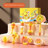 Bebek Çıngırak Oyuncak Seti - Sarı Ördek 8 Parça Çıngırak Hediye Kutusu thumbnail 1
