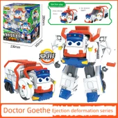 Dönüşen Okul Otobüsü Robot Oyuncak - Fırlatma Dönüşümü [Süper Kurtarma-Doktor Goethe] - 1
