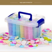 Kar Tanesi Yapı Blokları - 600 Parça - Saklama Kutulu ve Atlaslı thumbnail 6