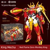 Mecha Yapı Blokları - Kral Sıfır Kızıl Alev Wukong - 1