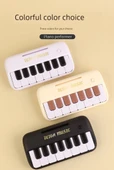 Çocuk Elektronik Klavye Mini Cep Piyano - Siyah (Hediye Kutulu, Müzik, Pilli) - 11