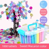 Kar Tanesi Yapı Blokları - 600 Parça - Saklama Kutulu ve Atlaslı thumbnail 2