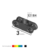 Koyu Gri Lego Technic 32184 Çapraz Aks ve Civata Bağlayıcı thumbnail 2