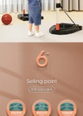 Ayarlanabilir Yükseklikte Basketbol Potası Seti - Geniş Taban 1.65 Metre (2 Top + Pompa) - 10