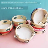 Orff Perküsyon Defi - 15cm - İyi Arkadaş Desenli - 8