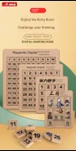 Manyetik Huarong Yolu Zeka Oyunu - Çiçek Rengi (İleri Seviye Altıncı Derece) - 6
