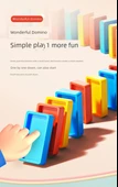 Otomatik Domino Tren Seti - Şarap Kırmızısı - 120 Domino, 1 Kart Yükleyici, Bataryalı - 10