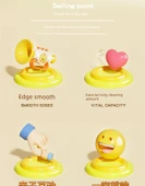 Çocuklar için Armonika Düdük Oyuncak - Sarı Ördek Yavrusu Kornası + Düdük ve 2 Asma İpi thumbnail 9