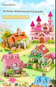 3D DIY Karton Ev Puzzle - Ay Kale - 8