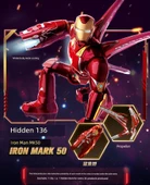 Marvel Avengers Iron Man Model Yapı Taşları - Rastgele 1 Adet (Gizli Karakter Olasılıklı) - 9