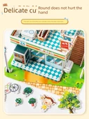 3D DIY Karton Ev Puzzle - Ay Kale - 4