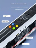 Tek Vagonlu Ataletli Hızlı Tren Rönesans - Sesli, Işıklı, Hikayeli ve Hediye Kutulu - 5