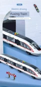 Tek Vagonlu Ataletli Hızlı Tren Rönesans - Sesli, Işıklı, Hikayeli ve Hediye Kutulu - 8