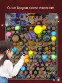 Nezha Sihirli Çocuk Dragon Topu Elastik Top Oyuncak - 2 Kutu [Nezha Ao C] Renkli 110 + Işıklı 110 - 7