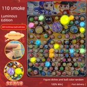 Nezha Sihirli Çocuk Dragon Topu Elastik Top Oyuncak - [Which Ao C] Işıklı Elastik Top 110 - 1