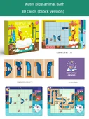 Su Borusu Hayvan Banyo Oyunu - 30 Soru Kartı Blok Versiyonu thumbnail 1