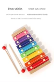 Eğitici Oyuncak Piyano - Sekiz Tonlu Piyano + Geometrik Panel + Jianle Bardak - 11