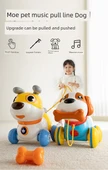 Çocuklar İçin Konuşan Müzikli Köpek Oyuncak - İtmeli/Çekmeli Şarjlı Model thumbnail 10