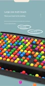 Çocuk Puzzle Oyuncak - Futbol Oyunu Çift Savaş Masa Oyunu (4 Top + 2 Ayakkabı) - 9