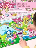 Manyetik Sessiz Kitap - Kesilmemiş Sihirli Tatlım Giydirme - 4