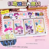 Sanrio Labirent Kazıma Boyama Kağıdı - Rastgele 6 Kabi Bala Kazıma (10 Kat + Gizli) - 2