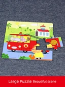 Peppa Pig Manyetik Puzzle - Eğlence Parkı (16/20/25 Parça) - 5