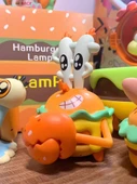 Sünger Bob Hamburger Serisi Sürpriz Kutusu - 6 Adet Yengeç Burger Figür - 12