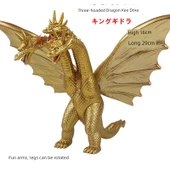 Godzilla Büyük Boy Yumuşak Kauçuk Mekanik Godzilla 17cm - 8
