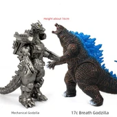 Godzilla Büyük Boy Yumuşak Kauçuk Mekanik Godzilla 17cm - 3