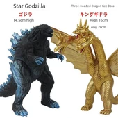 Godzilla Büyük Boy Yumuşak Kauçuk Mekanik Godzilla 17cm - 5