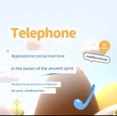 Çocuk Müzikli Telefon Araba - Meng Panda - Çok Modlu - Dağıtımlı Batarya - 7