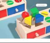Montessori Oyuncak - Para Atma Kutusu ve Besleme Oyunu - 11