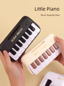 Mini Elektronik Klavye Piyano Oyuncak - Siyah - Müzik Hediye Kutulu - 3