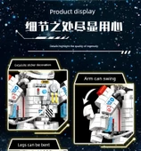 Çinli Astronot Yapı Blokları - 1288 Parça - 10