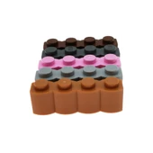 Lego 30137 Orta Ten Rengi 1x4 Çit Tuğlası - 2