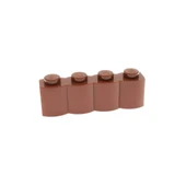 Lego 30137 Orta Ten Rengi 1x4 Çit Tuğlası - 5