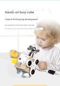 Montessori Bebek Oyuncak Kutusu - Müzik Küpü + Yaşam Küpü - 11