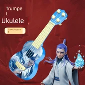 Nezha Ukulele Çocuk Oyuncak Gitar - Küçük Boy AO C Model - 1