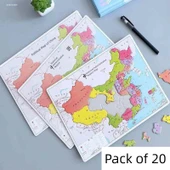 Çin Haritası Puzzle - Çin Bulmacası -20 - 6