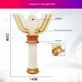 OTE Warrior Dicka Işık Çubuğu + Koyu Dicka Işık Çubuğu Ses ve Işıklı + Pil - 5