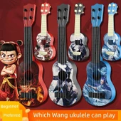 Nezha Ukulele Çocuk Oyuncak Gitar - Küçük Boy AO C Model - 9