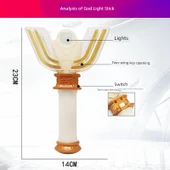 OTE Warrior Dicka Işık Çubuğu + Koyu Dicka Işık Çubuğu Ses ve Işıklı + Pil - 8