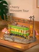 3D Ahşap Puzzle Kiraz Çiçeği Turu - TGS03 Çiçek Dolu - 2